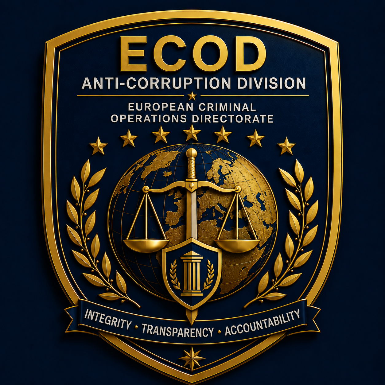 Escudo de la Dirección Anticorrupción